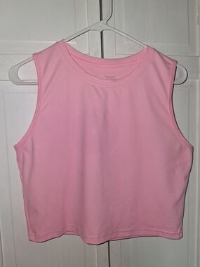 ZYIA Youth Light Pink Cropped Tank